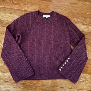 Sezane Joyce Jumper Grape - Size S